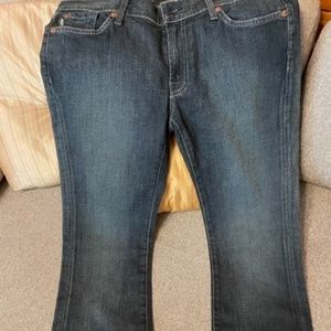 NORTH FACE BOOT CUT JEANS